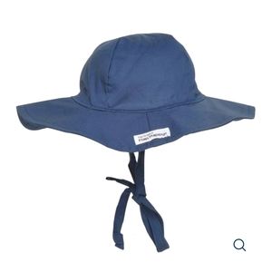 NWT The Original Flap Happy Floppy Hat Navy Kids Hat